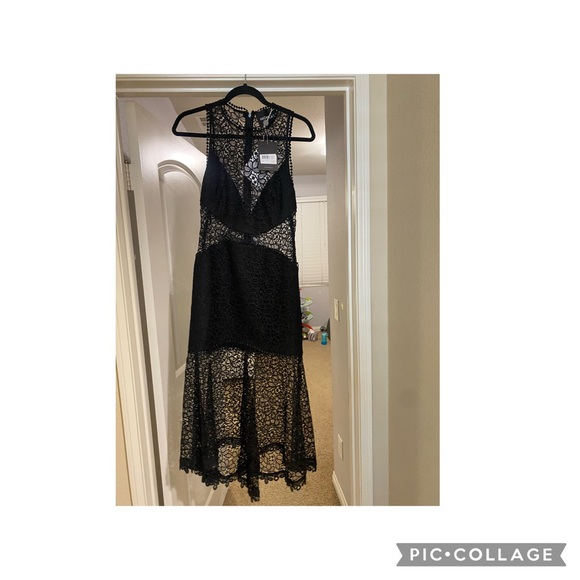Nicholas Guipure Lace Midi Dress - Picture 4 of 6